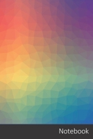 Notebook: Color, Tri�ngulo, Geom�trico, Con Textura Cuaderno / Diario / Libro de escritura / Notas - 6 x 9 pulgadas (15.24 x 22.86 cm), 150 p�ginas, superficie brillante. 1703234626 Book Cover