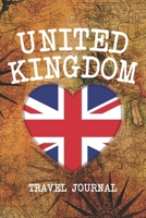 United Kingdom: 6x9 Travel planner I Road trip planner I Dot grid journal I Travel notebook I Travel diary I Pocket journal I Gift for Backpacker 1673727417 Book Cover