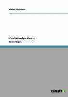 Konfliktanalyse Kosovo 3640283104 Book Cover