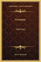 Germany: 2000 years 0548438684 Book Cover