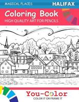 Halifax Coloring Book: Magical Places Coloring Books 1727767802 Book Cover