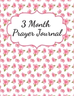 3 Month Prayer Journal: Thankfulness journal Christian gratitude journal Prayer planner My love journal Guided Faith journal Spiritual journals to ... prayer and praise journal A life of gratitude 1677305142 Book Cover