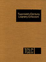 Twentieth Century Literary Criticism, Volume 56: Excerpts from 0810324385 Book Cover