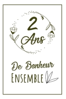 Heureux Anniversaire De Mariage: Carnet De Notes, Une Idée Cadeau Pour Votre 2ème Anniversaire De Mariage Ou De Rencontre, Noce De Cuir (French Edition) 1690934913 Book Cover