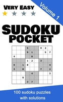 Sudoku pocket: 100 sudoku puzzles, very easy level, volume 1 1659377935 Book Cover