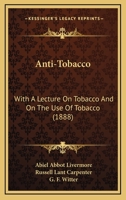 Anti-tobacco 1436779502 Book Cover