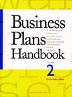 Business Plans Handbook: A Compilation of Actual Business Plans Developed By Small Businesses Throughout North America 2 0810393956 Book Cover