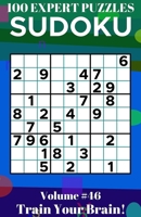 Sudoku: 100 Expert Puzzles Volume 46 - Train Your Brain! null Book Cover
