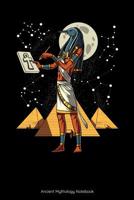 Ancient Mythology Notebook: Egyptian God Thoth Notebook 1080563989 Book Cover