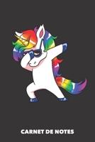 Carnet de Notes: Danse de la licorne A5 blanc - 120 pages pour fans de licorne (French Edition) 168652658X Book Cover
