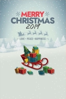 Merry Christmas 2019: Merry Xmas: Merry Christmas Christmas Theme Notebook / Journal / Diary Great Gift for Christmas or any other occasion. 120 Pages 6" by 9" 167149802X Book Cover