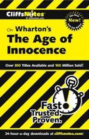 Wharton's The Age of Innocence (Cliffs Notes) 076453713X Book Cover