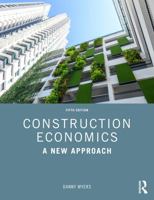 Construction Economics: A New Approach 1032262613 Book Cover