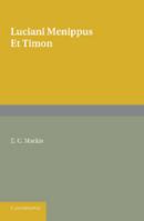 Menippus Et Timon 1107620031 Book Cover