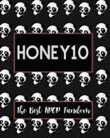 HONEY10 The Best KPOP Fandom: Best KPOP Gift Fans Cute Panda Monthly Planner 8x10 Book 110 Pages Book 1707937931 Book Cover