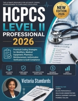 HCPCS LEVEL II PROFESSIONAL 2026: Practical Coding Strategies for Modifiers, Medical Equipment, Pharmacy Reimbursement, Authorization Verification & Audit Compliance B0H3776QS8 Book Cover