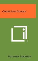 Color and Colors 1258430738 Book Cover