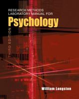 Research Methods Laboratory Manual for Psychology 0495811181 Book Cover