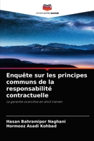Enqu�te sur les principes communs de la responsabilit� contractuelle 6204037218 Book Cover