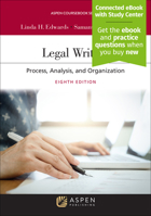 Legal Writing: Process, Analysis, and Organization (Legal Research and Writing) 1454841540 Book Cover