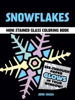 Snowflakes Stained Glass Coloring Book 0486275310 Book Cover