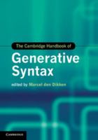 The Cambridge Handbook of Generative Syntax 0521769868 Book Cover