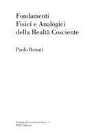 Fondamenti Fisici e Analogici della Realtà Cosciente 8898497083 Book Cover