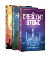 The Sunlit Lands Trilogy: The Crescent Stone / The Heartwood Crown / The Story King 1496472837 Book Cover