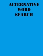 alternative Word Search: large print puzzle book .8,5x11, matte cover, blue,55 Music Activity Puzzle Book with solution 1678985589 Book Cover