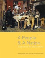 A People and a Nation: A History of the United States 0547175582 Book Cover