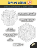 Sopa de Letras 3D: Para Adultos y Mayores (Spanish Edition) B0CTN7P1H4 Book Cover