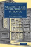 Geschichte der altkirchlichen Literatur 3957003237 Book Cover