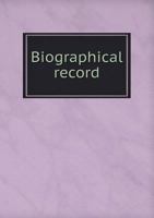 Biographical Record 1360635815 Book Cover