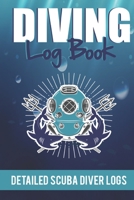 Diving Log Book Detailed Scuba Diver Logs 1661383793 Book Cover