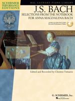Selections from the Notebook for Anna Magdalena Bach Book/Online Audio 0634099051 Book Cover