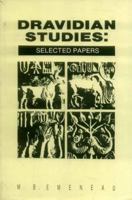 Dravidian Studies : Selected Papers 8120808584 Book Cover