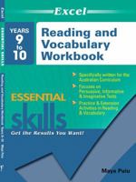 Excel Essential Skills: Reading and Vocabulary Workbook Years 9 10 1741254132 Book Cover