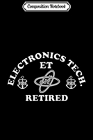 Composition Notebook: Coast Guard Electronics Technician Retired Insignia Journal/Notebook Blank Lined Ruled 6x9 100 Pages 1698634072 Book Cover