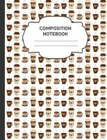 Composition Notebook: College Ruled Narrow Line Comp Books for School - Drink Coffee 1797467697 Book Cover