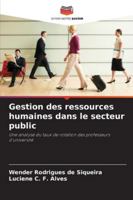 Gestion des ressources humaines dans le secteur public (French Edition) 6209006078 Book Cover