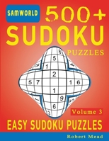 Easy Sudoku Puzzles: Over 500 Easy Sudoku Puzzles And Solutions (Volume 3) B08B33TST9 Book Cover