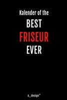 Kalender f�r Friseure / Friseur / Friseuse / Friseurin: Immerw�hrender Kalender / 365 Tage Tagebuch / Journal [3 Tage pro Seite] f�r Notizen, Planung / Planungen / Planer, Erinnerungen, Spr�che 1706376553 Book Cover