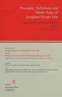 Principles, Definitions and Model Rules of European Private Law: Draft Common Frame of Reference (DCFR), Interim Outline Edition 3866530595 Book Cover