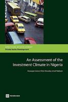 An Assessment of the Investment Climate in Nigeria 0821377973 Book Cover