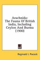The fauna of British India 0548566747 Book Cover