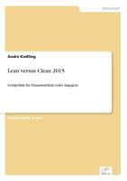 Lean Versus Clean 2015 3956368177 Book Cover