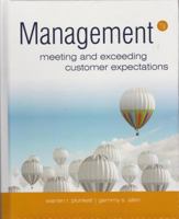 Management: Meeting and Exceeding Customer Expectations 0996757813 Book Cover
