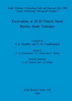 Excavations at 16-20 Church Street, Bawtry, South Yorkshire (British Archaeological Reports (BAR) International) 0860548341 Book Cover