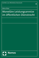 Monetare Leistungsanreize Im Offentlichen Dienstrecht 3848723549 Book Cover