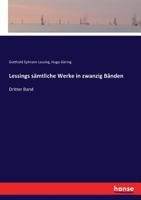 Lessings s�mtliche Werke in zwanzig B�nden 3743647087 Book Cover